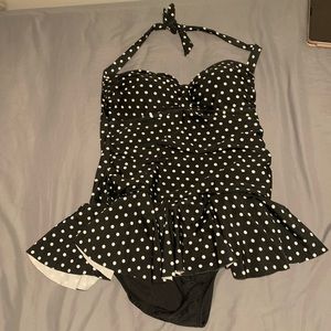 Polka Dot Bathing Suit